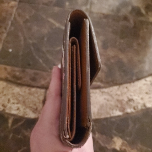 Louis Vuitton Porto Tresor Etui Papier Monogram Hanf Painted Wallet - Picture 4 of 14